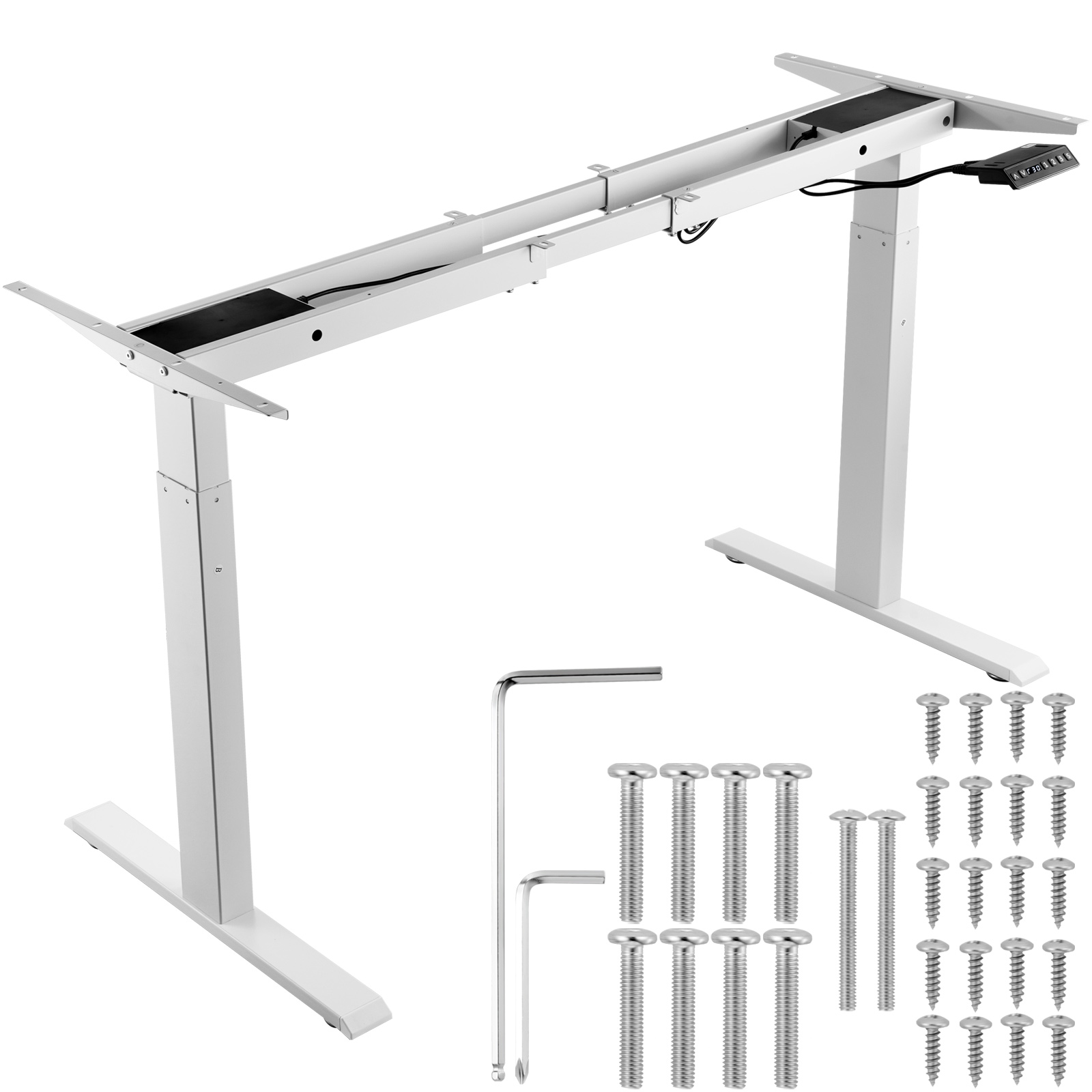 Desk Setup Home Office - SucceBuy 스탠딩 데스크 프레임 전기 스탠드