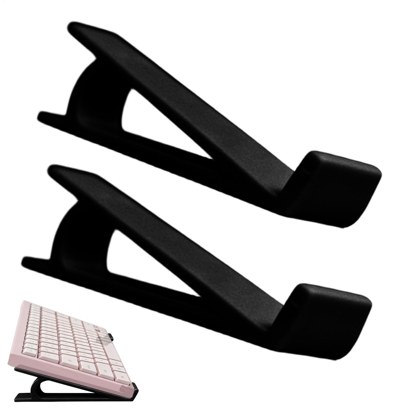 Desk Setup Home Office - 인체 공학적 미끄럼 방지 키보드 라이저