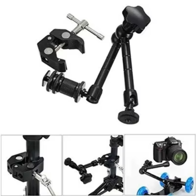 Monitor Arm Clamp - 슈퍼 클램프 7/11인치 조절 가능한 매직