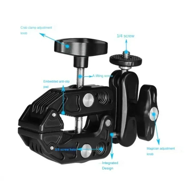 360도 회전 가능한 메탈 슈퍼 클램프 °   볼 헤드 - Monitor Arm Clamp 리뷰 및 가격