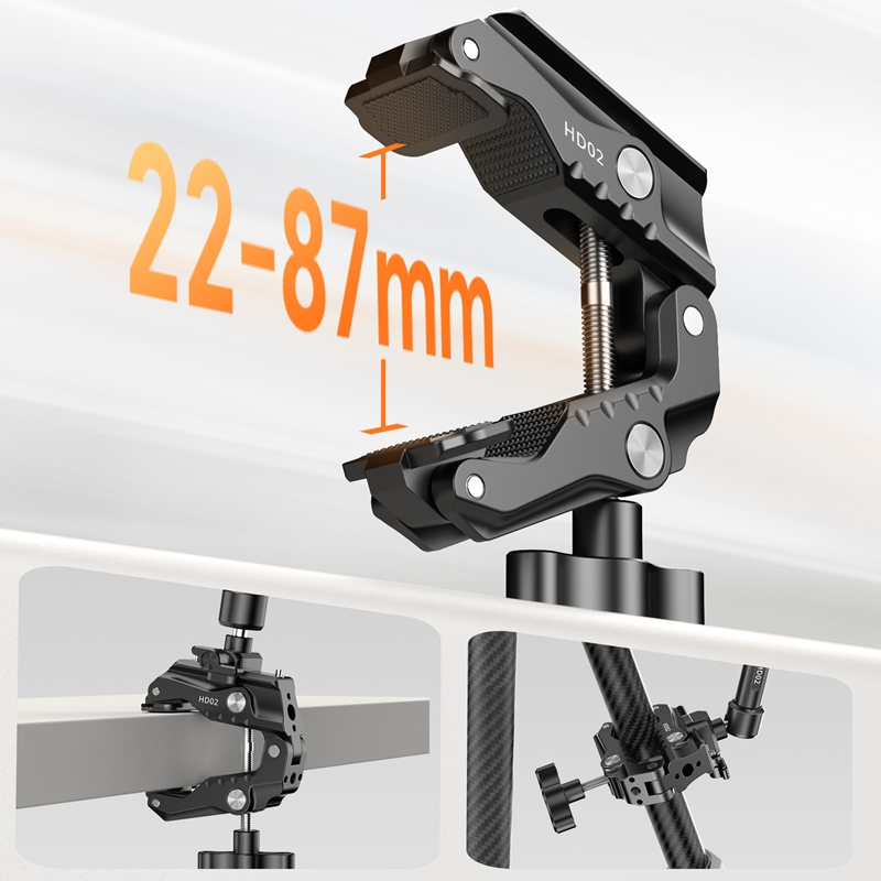 Ulanzi 10인치 매직 암 키트 HD02 슈퍼 클램 - Monitor Arm Clamp 리뷰 및 가격