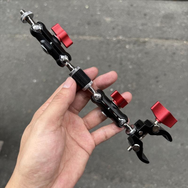 새로운【1세트 카메라 사진 액세서리】모니터 조명 마이크 - Monitor Arm Clamp 리뷰 및 가격