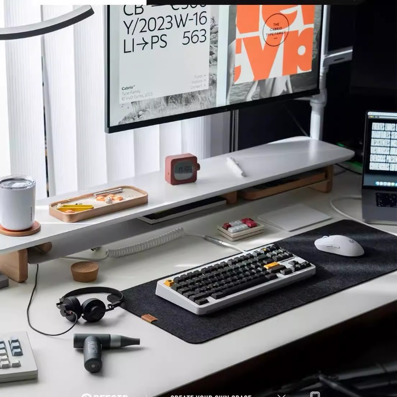 현대 모니터 라이저 스탠드 인체 공학적 책상 선반 주최 - Desk Setup For Laptop And Monitor 리뷰 및 가격