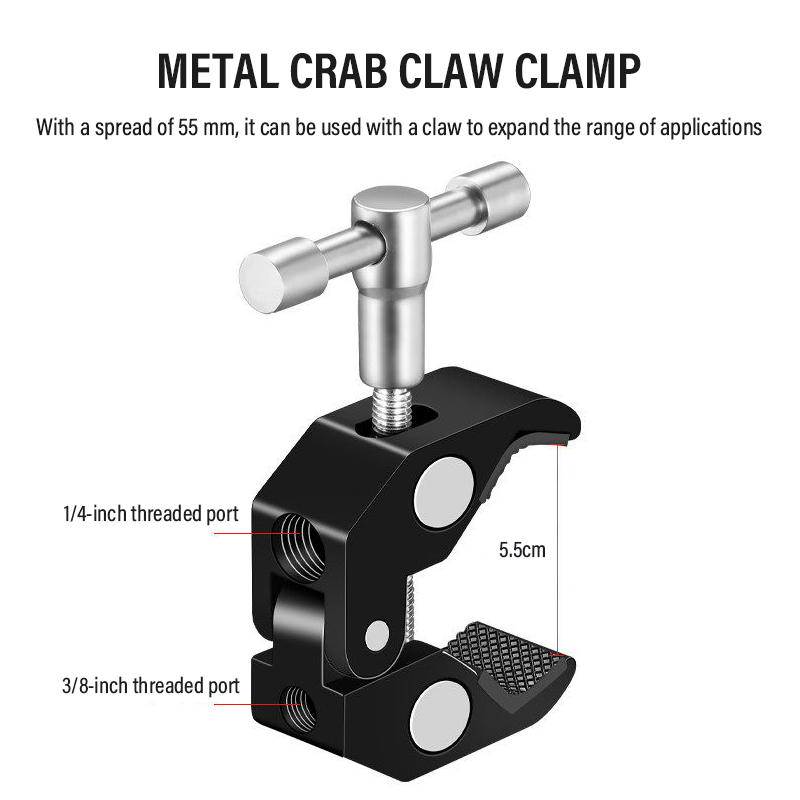 매직암 7/11/20인치 360 °   회전 가능한 금 - Monitor Arm Clamp 리뷰 및 가격