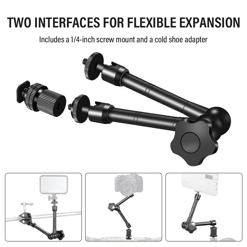 매직암 7/11/20인치 360 °   회전 가능한 금 - Monitor Arm Clamp 리뷰 및 가격