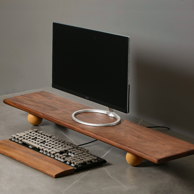 원목 모니터 받침대 노트북 높이 조절 스탠드 데스크탑  - Desk Setup For Laptop And Monitor 리뷰 및 가격
