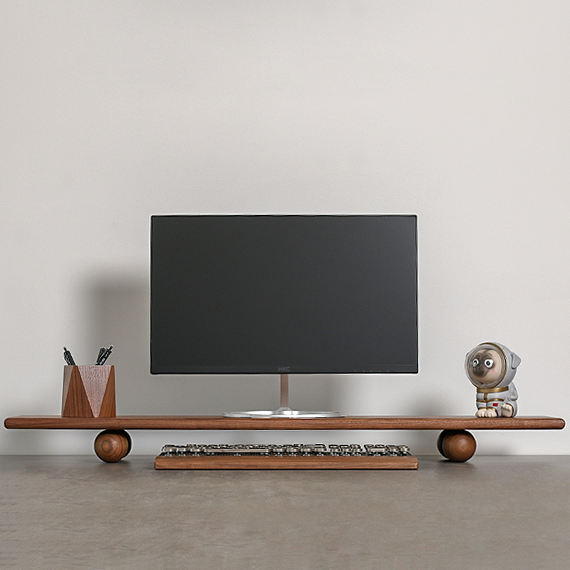 원목 모니터 받침대 노트북 높이 조절 스탠드 데스크탑  - Desk Setup For Laptop And Monitor 리뷰 및 가격