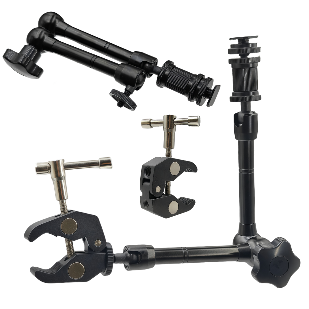 메탈 매직 암 11인치 관절형 슈퍼 클램프 포함 다양한 - Monitor Arm Clamp 리뷰 및 가격