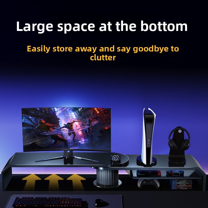 게이밍 듀얼 모니터 스탠드 사무실 화면 높이 조절대 조 - Desk Setup For Laptop And Monitor 리뷰 및 가격