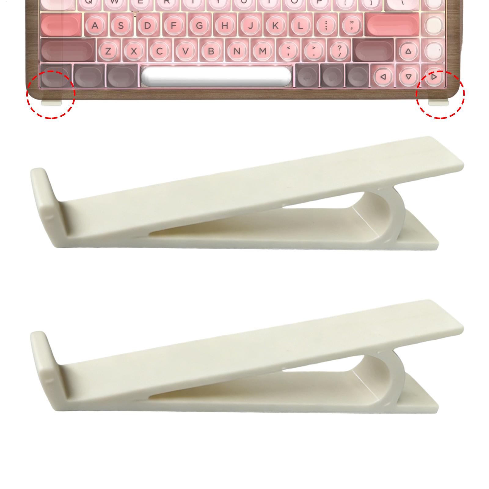 인체 공학적 미끄럼 방지 키보드 라이저 2Pcs 휴대용 - Desk Setup Home Office 리뷰 및 가격
