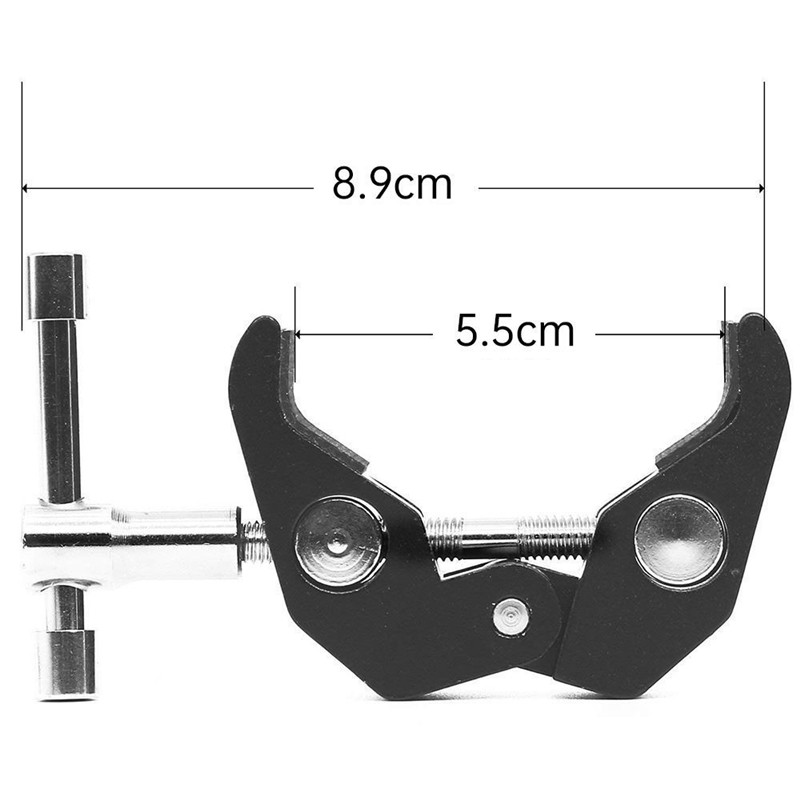 조절 가능한 마찰력의 슈퍼 클램프 크랩 클립, 매직 암 - Monitor Arm Clamp 리뷰 및 가격