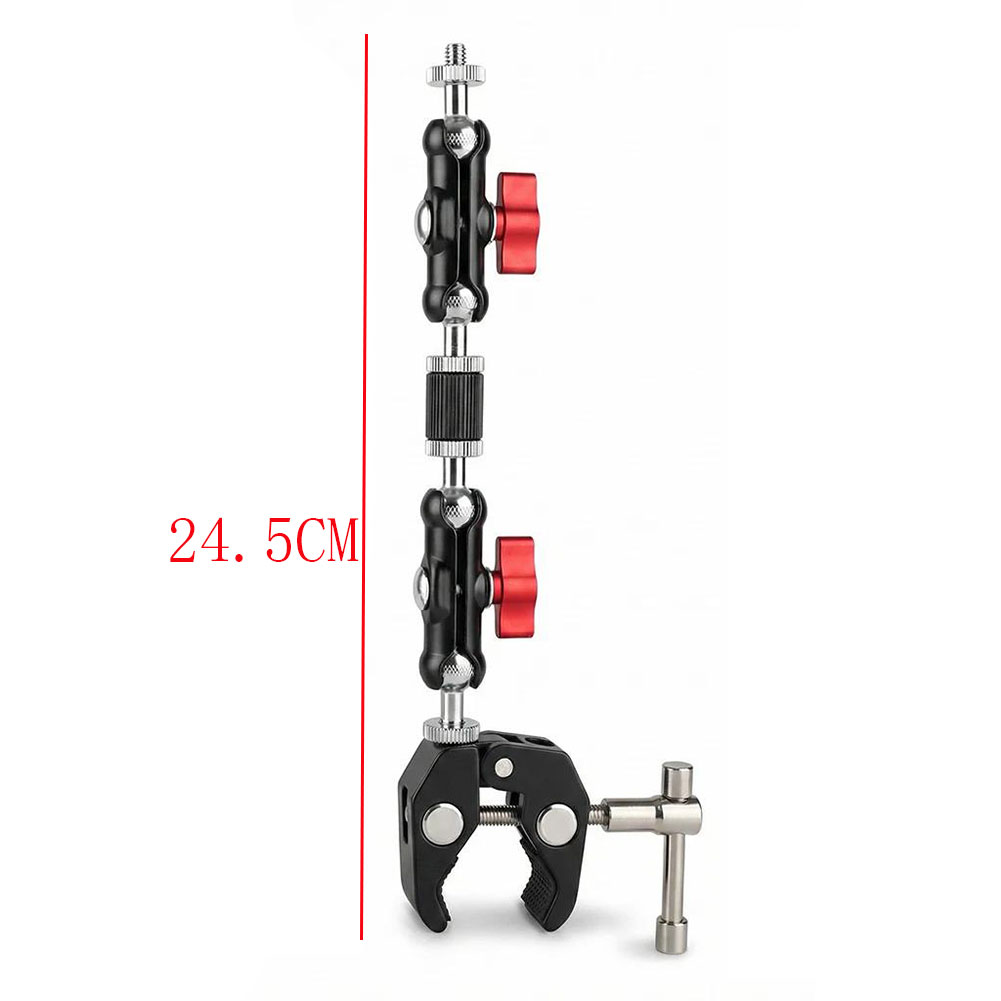 1/4 카메라 메탈 슈퍼 클램프, 더블 볼 헤드 매직  - Monitor Arm Clamp 리뷰 및 가격