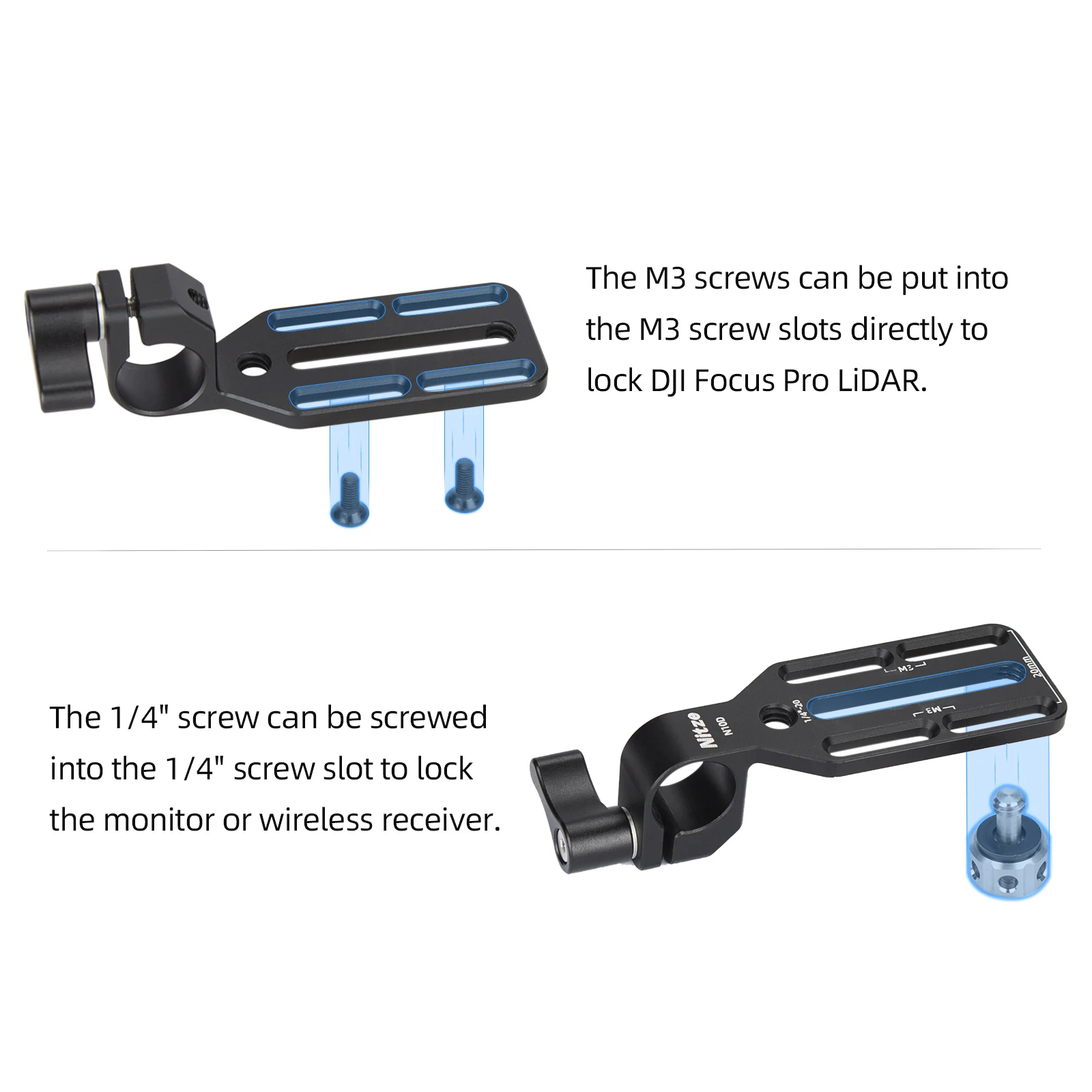Nitze N10D 15mm 로드 클램프 어댑터(모니터 - Monitor Arm Clamp 리뷰 및 가격