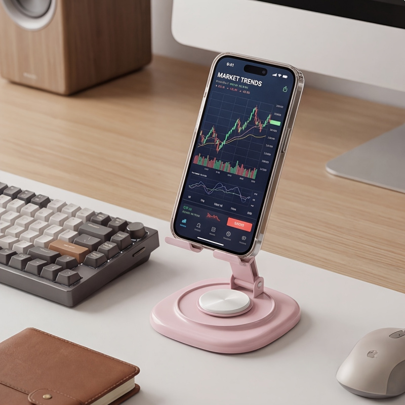 마카롱 데스크탑 메탈 회전식 휴대폰/태블릿 거치대 -  - Desk Setup Stand 리뷰 및 가격