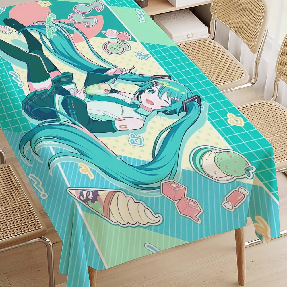 만화 H-Hatsunees 귀여운 M-Mikuu 테이블 - Desk Setup Wallpaper 리뷰 및 가격