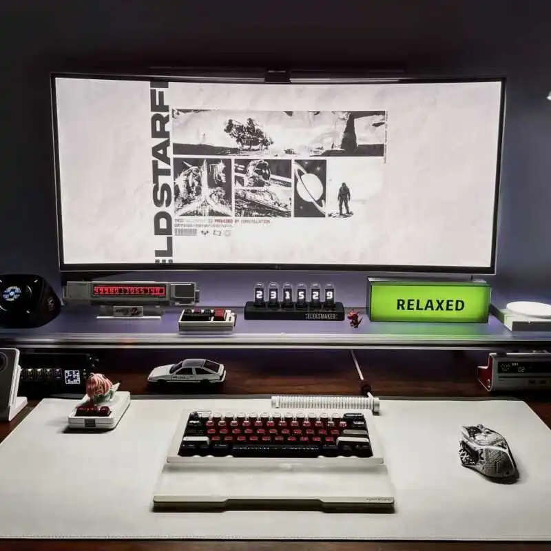 알루미늄 모니터 스탠드 아크릴 데스크탑 라이저 노트북  - Desk Setup For Laptop And Monitor 리뷰 및 가격