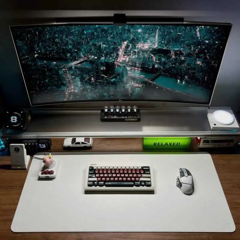알루미늄 모니터 스탠드 아크릴 데스크탑 라이저 노트북  - Desk Setup For Laptop And Monitor 리뷰 및 가격