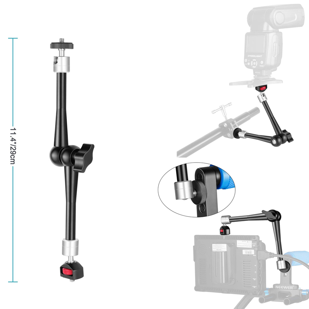 조절 가능한 관절식 마찰 매직 암 대형 슈퍼 클램프 ( - Monitor Arm Clamp 리뷰 및 가격